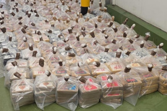 Anh bắt giữ giữ 2,4 tấn cocaine tại cảng London Gateway