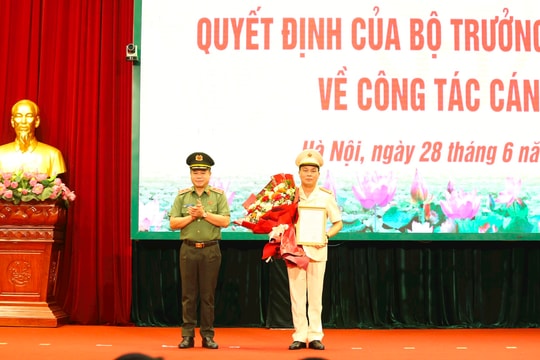 Đại tá Lê Văn Tuân là tân Phó Giám đốc Công an thành phố Hà Nội