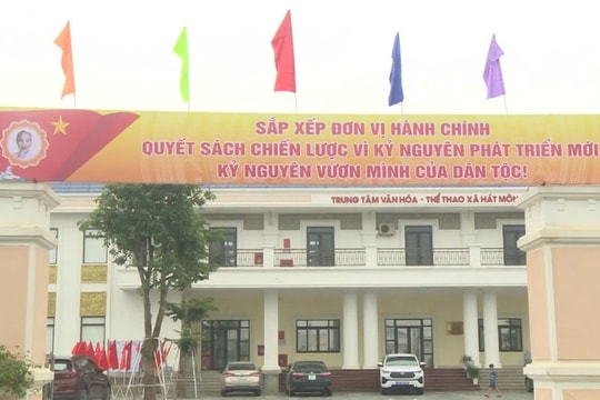 Xã Hát Môn tích cực chuẩn bị, sẵn sàng vận hành bộ máy mới