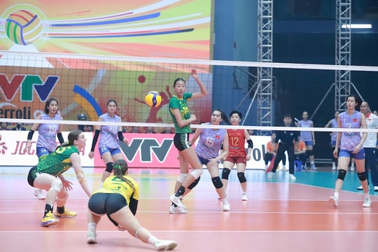 Tuyển bóng chuyền nữ Việt Nam thắng đậm trận ra quân giải bóng chuyền VTV Cup 2025