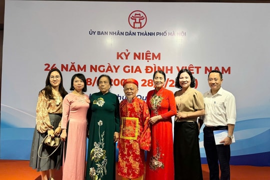 Gia đình - nền tảng vững chắc bồi đắp văn hóa người Hà Nội