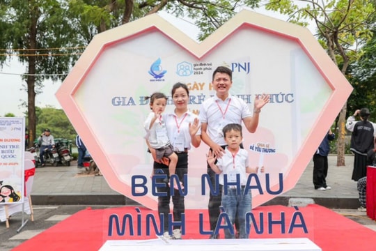 Gia đình trẻ tiêu biểu với trái tim nhiệt huyết, khát vọng cống hiến