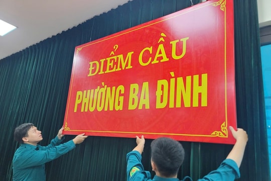 Phường Ba Đình sẵn sàng vận hành chính thức từ ngày 1/7