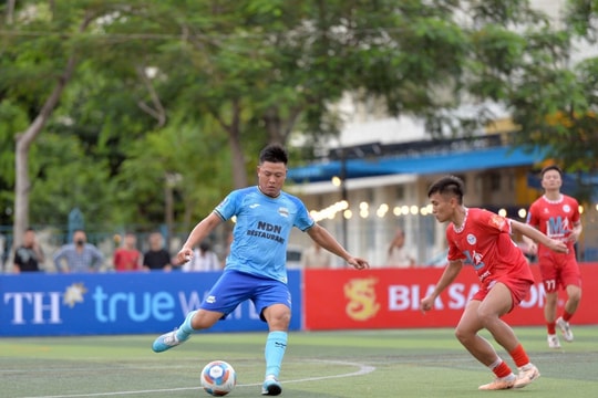 VPL-S6 khu vực Đông Bắc Bộ Trái bóng tranh cúp Bia Saigon Dragon 2025 chính thức lăn tại đất cảng Hải Phòng