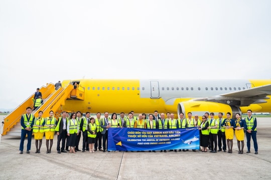 Vietravel Airlines đón máy bay Airbus A321 đầu tiên của hãng