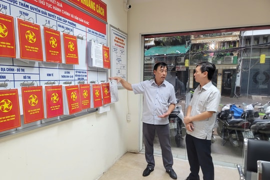 Phường Ba Đình (mới): Tích cực chuẩn bị vận hành chính thức từ 1-7