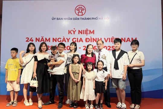 Ngày Gia đình Việt Nam (28/6): Tôn vinh giá trị văn hóa gia đình Thủ đô
