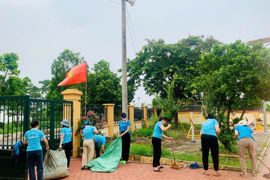 Hà Nội: Các xã hoàn tất chỉnh trang trụ sở trước “giờ G”