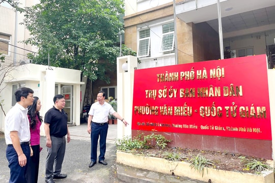 Phường Văn Miếu - Quốc Tử Giám (mới) hoàn tất công tác chuẩn bị, sẵn sàng cho ngày 1-7