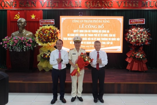 Thiếu tướng Nguyễn Hữu Hợp giữ chức Giám đốc Công an TP Đà Nẵng