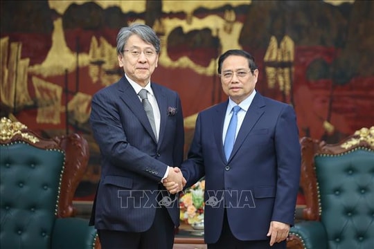 Thủ tướng đề nghị JBIC tài trợ vốn cho chuyển đổi năng lượng và giải quyết khó khăn tại dự án lọc dầu Nghi Sơn