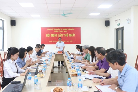 Phường Xuân Đỉnh (mới): Sẵn sàng bộ máy phục vụ hơn 48.000 công dân