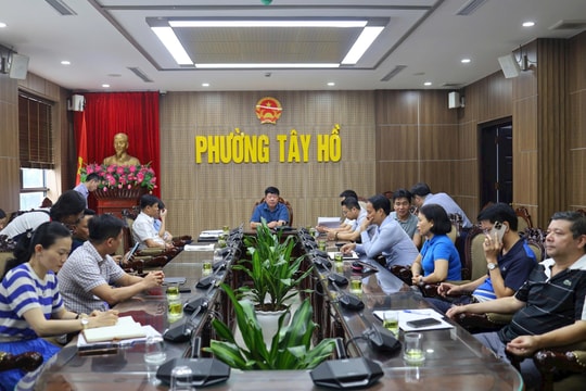 Quận Tây Hồ hoàn thành bàn giao tài sản công, sẵn sàng vận hành mô hình mới