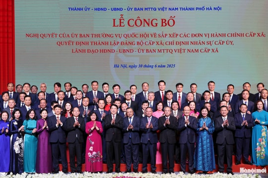 Chủ tịch nước yêu cầu bộ máy mới ngay lập tức phải vận hành thông suốt, hiệu quả, gần dân