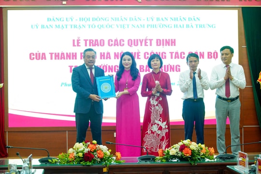 Đồng chí Chu Hồng Minh là Bí thư Đảng ủy phường Hai Bà Trưng