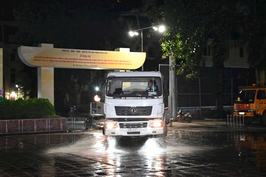 URENCO vệ sinh môi trường khu vực công bố quyết định sắp xếp đơn vị hành chính cấp xã