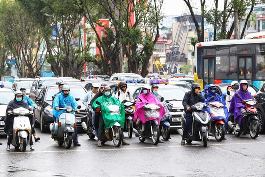 Bắc Bộ nhiều nơi có mưa dông về chiều tối và đêm
