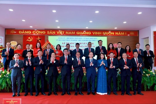 Đồng chí Nguyễn Thế Thạch giữ chức Bí thư Đảng uỷ, Chủ tịch HĐND phường Phúc Lợi