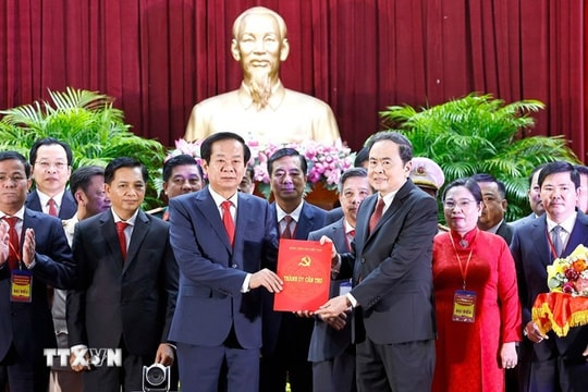 Chủ tịch Quốc hội: Thành phố Cần Thơ định vị vai trò trung tâm kinh tế vùng