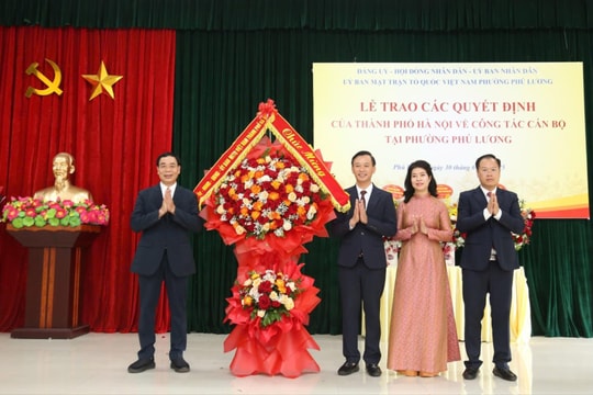 Chung sức, đồng lòng xây dựng phường Phú Lương văn minh, hiện đại