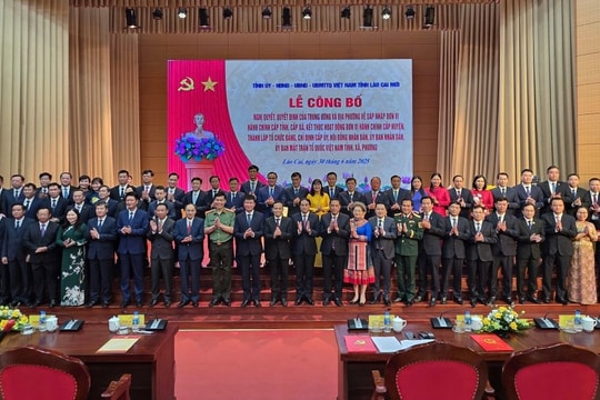 Công bố Nghị quyết, Quyết định của Trung ương về thành lập tỉnh Lào Cai mới