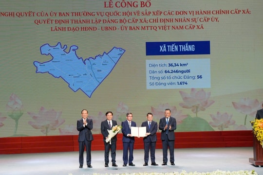 Hy vọng mới tại xã Tiến Thắng