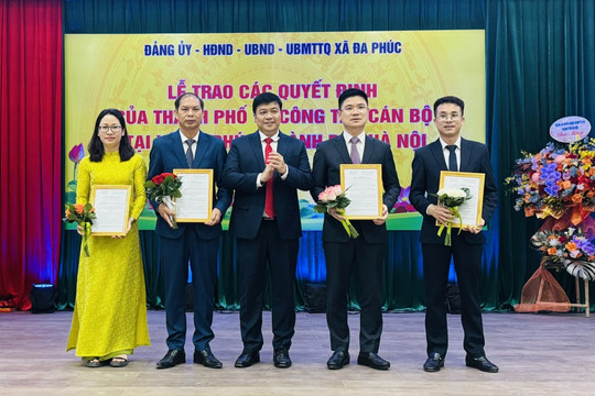 Xã Đa Phúc Bắt tay vào xây dựng bộ máy để tạo niềm tin cho Nhân dân