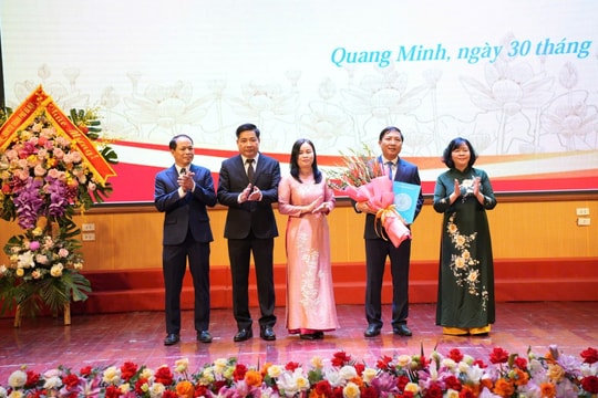 Đồng chí Nguyễn Thanh Liêm làm Bí thư Đảng ủy xã Quang Minh