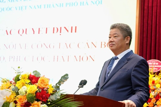Phó Chủ tịch UBND thành phố Hà Nội Nguyễn Mạnh Quyền: Chung sức, đồng lòng giúp địa phương ngày càng phát triển