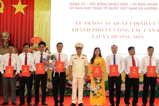 Xây dựng hệ thống chính trị xã Hương Sơn đáp ứng yêu cầu, nhiệm vụ phát triển mới