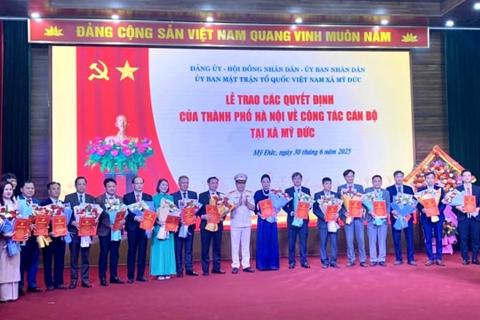 Đồng chí Đặng Văn Cảnh được chỉ định giữ chức vụ Bí thư Đảng ủy xã Mỹ Đức