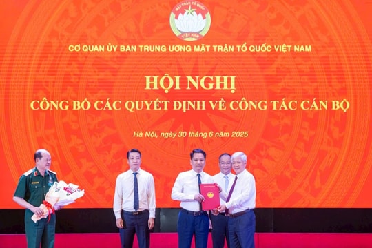 Nhà báo Trương Thành Trung được bổ nhiệm giữ chức vụ Tổng Biên tập báo Đại đoàn kết theo mô hình mới của MTTQ Việt Nam