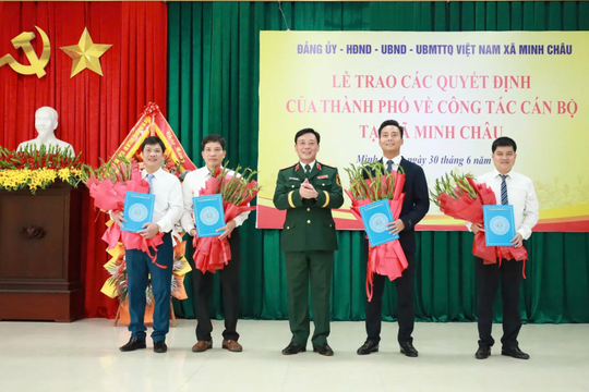 Dấu mốc lịch sử mới trên "xã đảo" Minh Châu