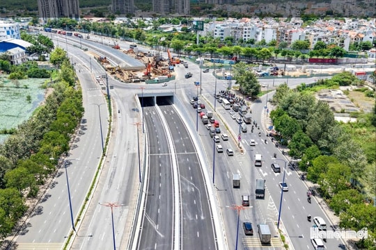 TP Hồ Chí Minh: Thông xe hầm chui gần 350 tỷ đồng tại nút giao An Phú