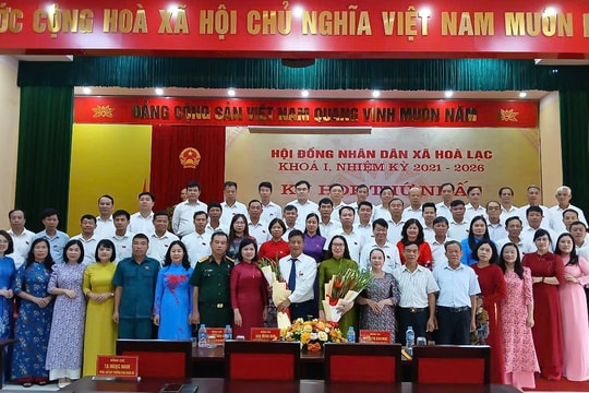 Kỳ họp thứ nhất, HĐND xã Hòa Lạc: Dấu mốc quan trọng sau sắp xếp đơn vị hành chính