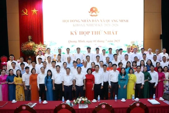 Kỳ họp thứ nhất, HĐND xã Quang Minh thông qua nhiều nghị quyết quan trọng