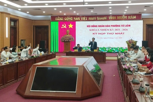 Phường Từ Liêm triển khai khẩn trương, quyết liệt các nhiệm vụ