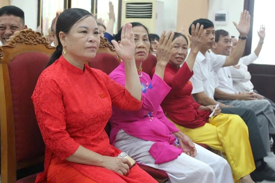 HĐND xã Mê Linh tổ chức thành công kỳ họp thứ nhất