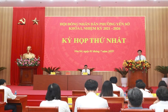 Phường Yên Sở triển khai nhiệm vụ mới với quyết tâm chính trị cao