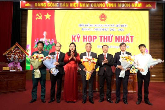 Xã Mỹ Đức chính thức vận hành bộ máy mới