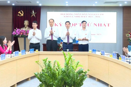HĐND xã Gia Lâm tổ chức kỳ họp thứ nhất, nhiệm kỳ 2021-2026
