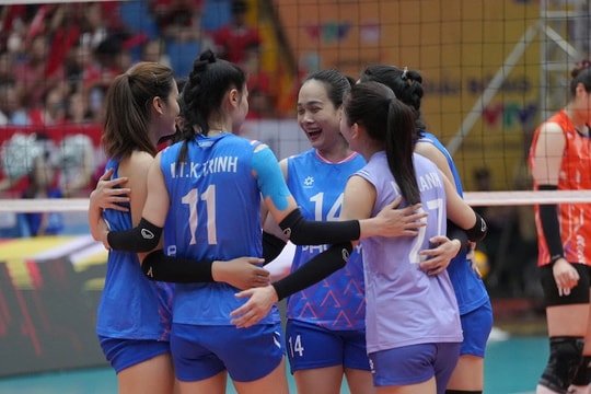 Tuyển bóng chuyền nữ Việt Nam toàn thắng vòng bảng VTV Cup