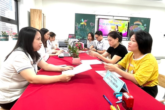 Ngày đầu tuyển sinh lớp 1 tại Hà Nội: Ổn định, thuận lợi trong bối cảnh bộ máy chính quyền mới vận hành