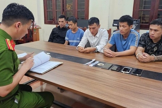 Tràng Định (Lạng Sơn): Bắt quả tang 4 đối tượng sử dụng trái phép chất ma tuý