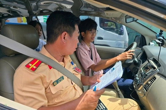 Kỳ thi sát hạch lái xe diễn ra thuận lợi, khách quan, công bằng