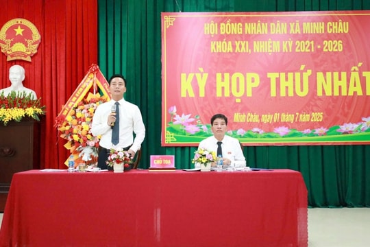 Xã Minh Châu Khởi đầu ý nghĩa cho việc vận hành chính quyền địa phương hai cấp