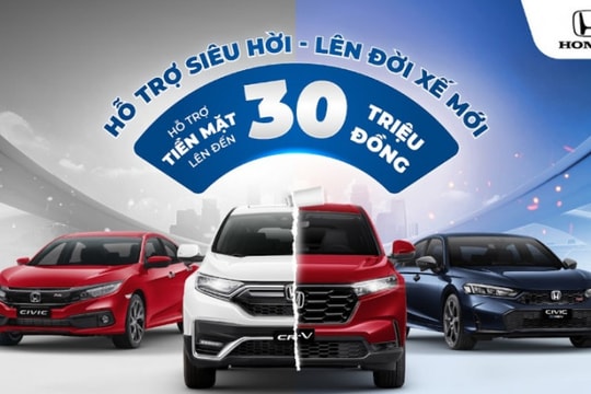 Honda triển khai chương trình đổi xe chính hãng