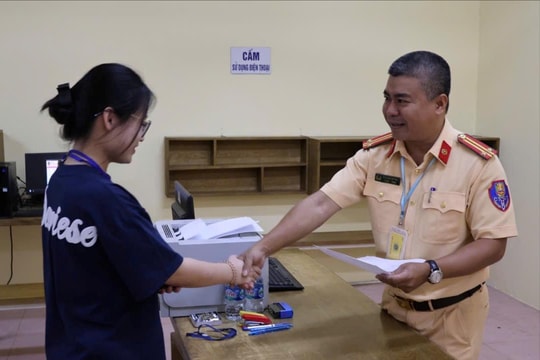 Hà Nội: Chỉ hơn 44% thí sinh đạt sát hạch cấp giấy phép lái xe