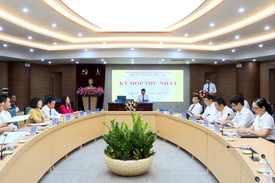 Xã Gia Lâm (mới) tổ chức kỳ họp HĐND lần thứ nhất, nhiệm kỳ 2021-2026