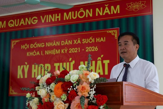 Kỳ họp thứ nhất HĐND xã Suối Hai: Tạo nền tảng cho chính quyền mới vận hành hiệu quả